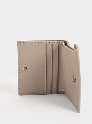 Zip Around Short Wallet, Sand, hi-res