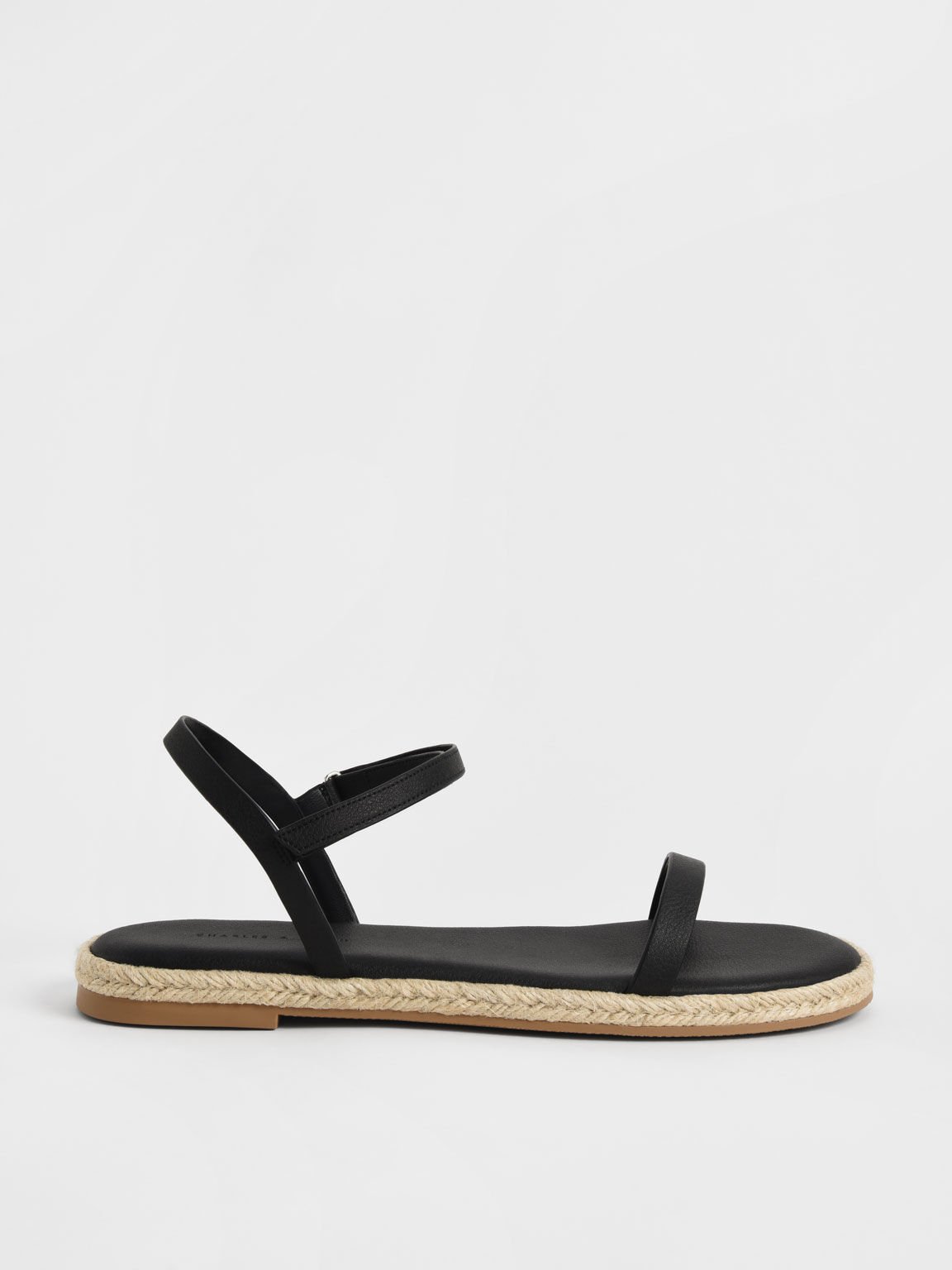 Black espadrille sandals clearance