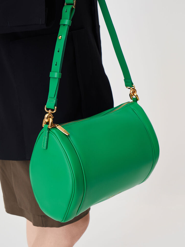 Ridley Shoulder Bag, Green, hi-res