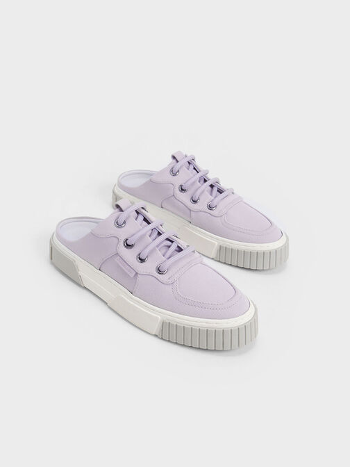 厚底懶人鞋, 紫丁香色, hi-res