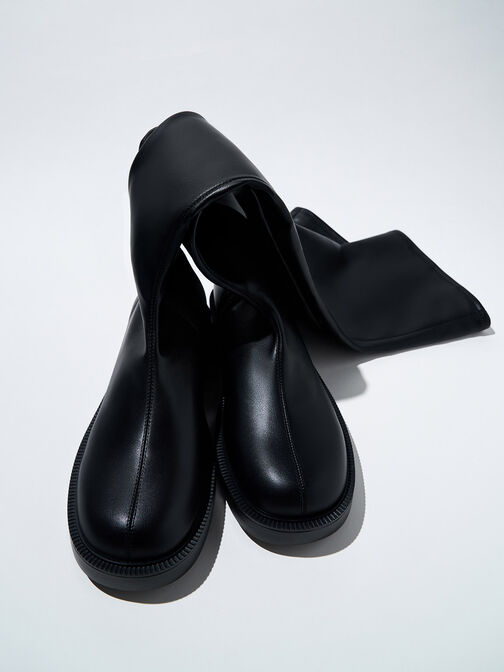 Jett Thigh-High Boots, Black, hi-res