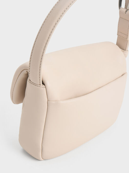 Moore Padded Shoulder Bag, Ivory, hi-res