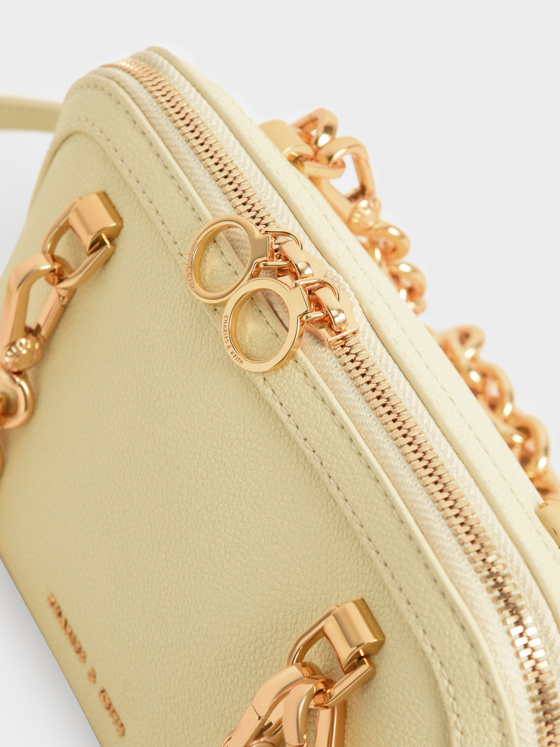 Charles and keith shop two way zip