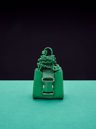 Ivy Top Handle Mini Bag, Green, hi-res