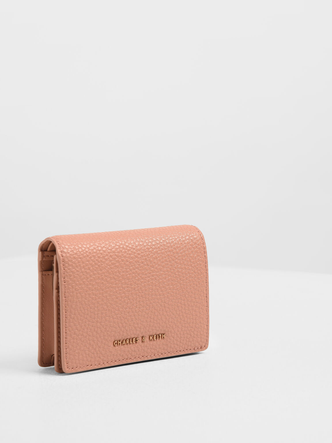 Clay Classic Snap Button Wallet CHARLES & KEITH VN
