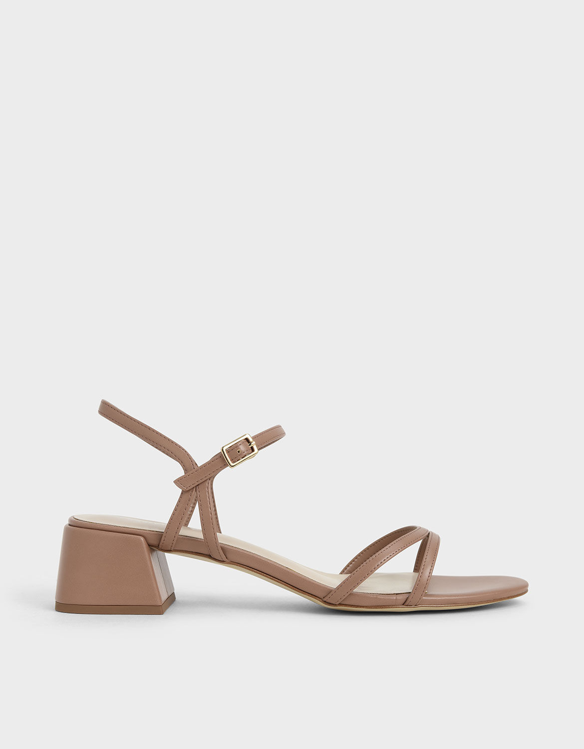 block heel sandals slip on