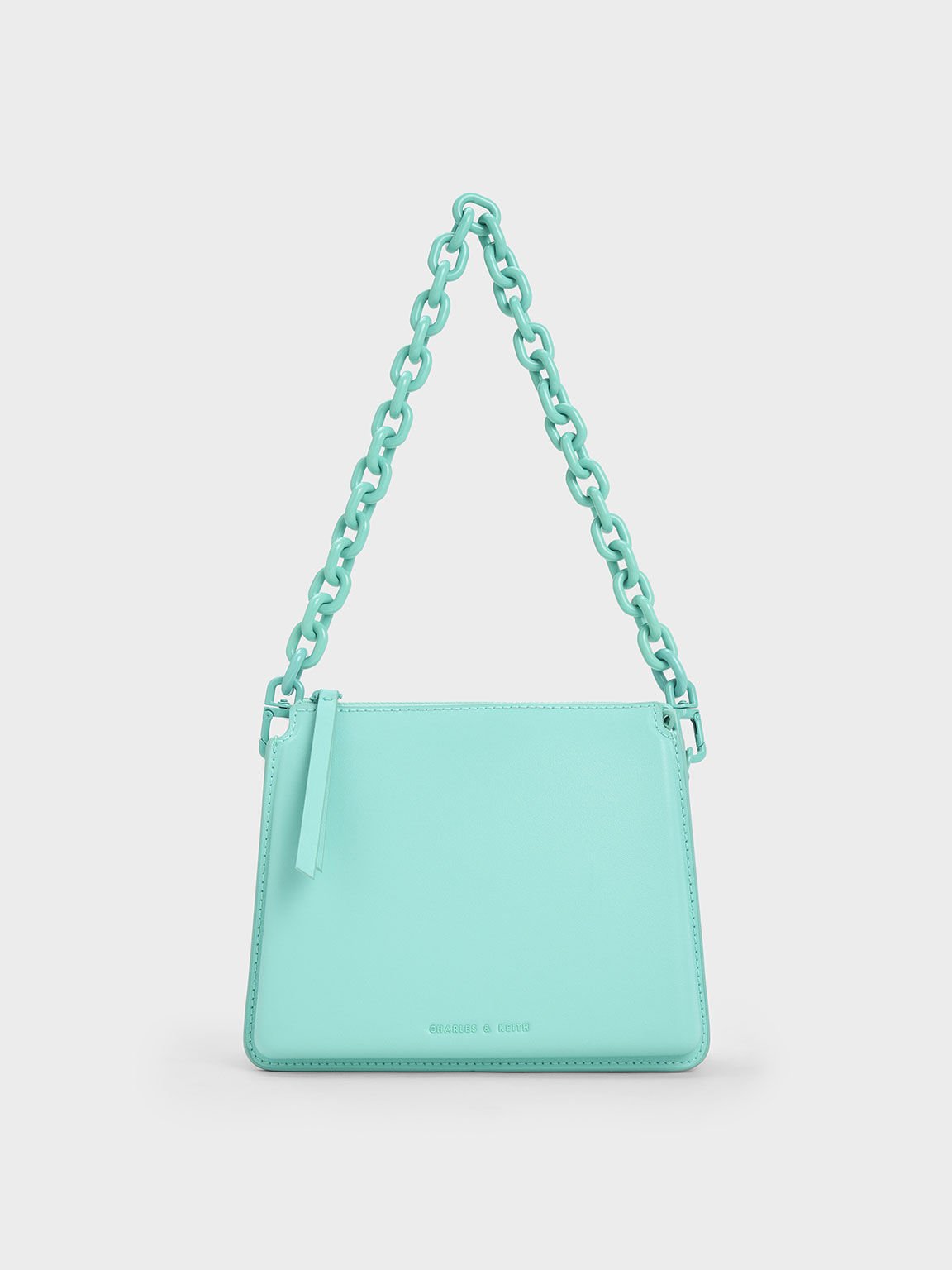 Camelia Trapeze Crossbody Bag, Turquoise, hi-res