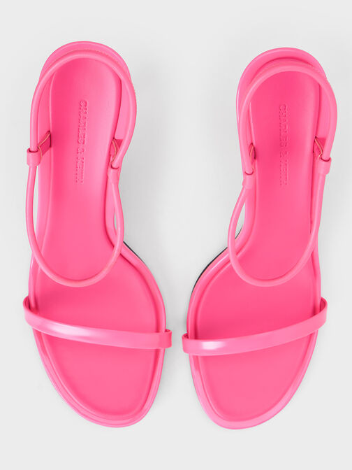 細帶細高跟涼鞋, 粉紅色, hi-res