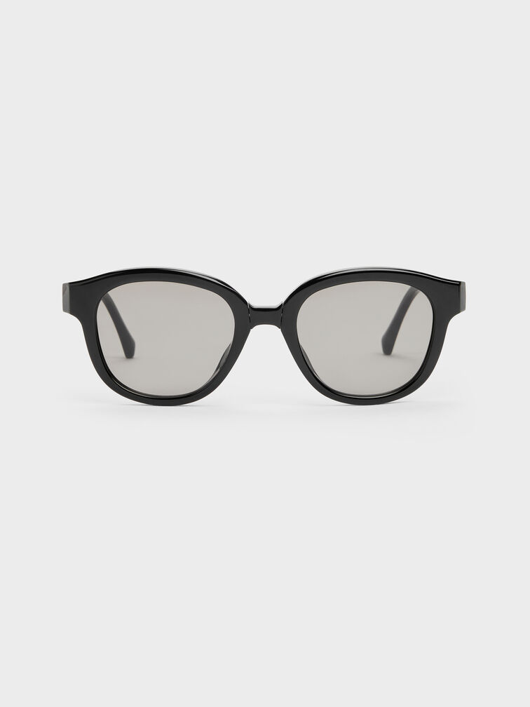 Gafas de sol redondas Brea, Negro, hi-res
