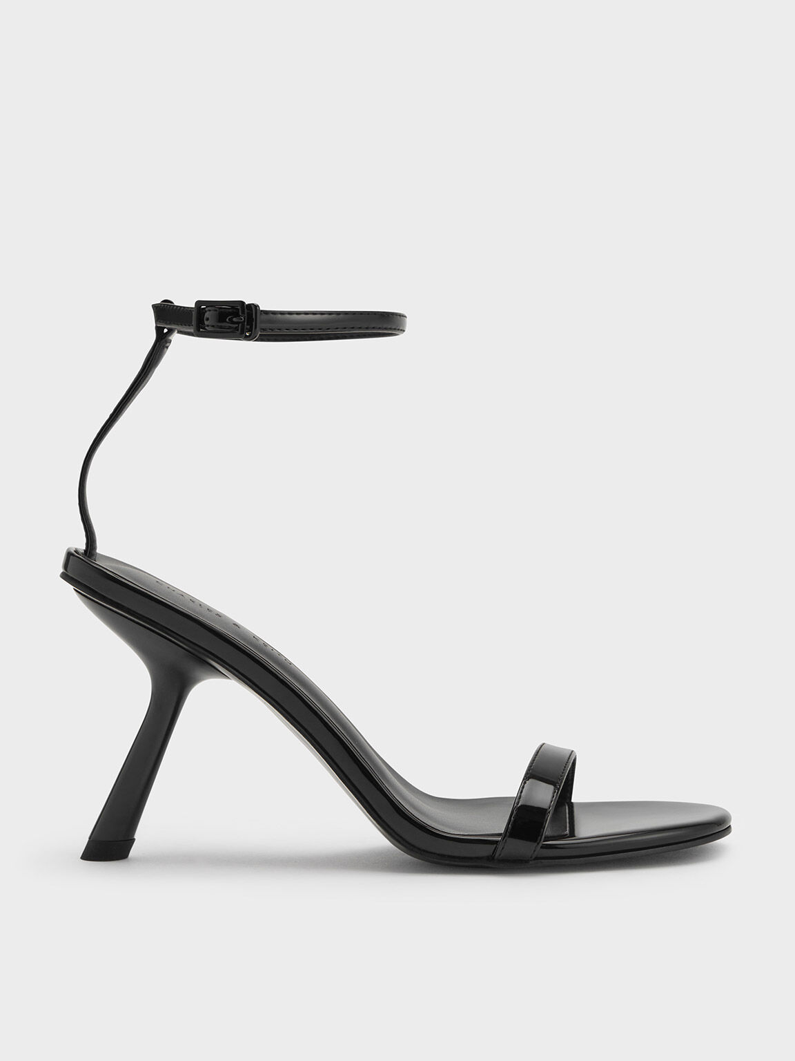 Patent high heel sandals with ankle strap new arrivals