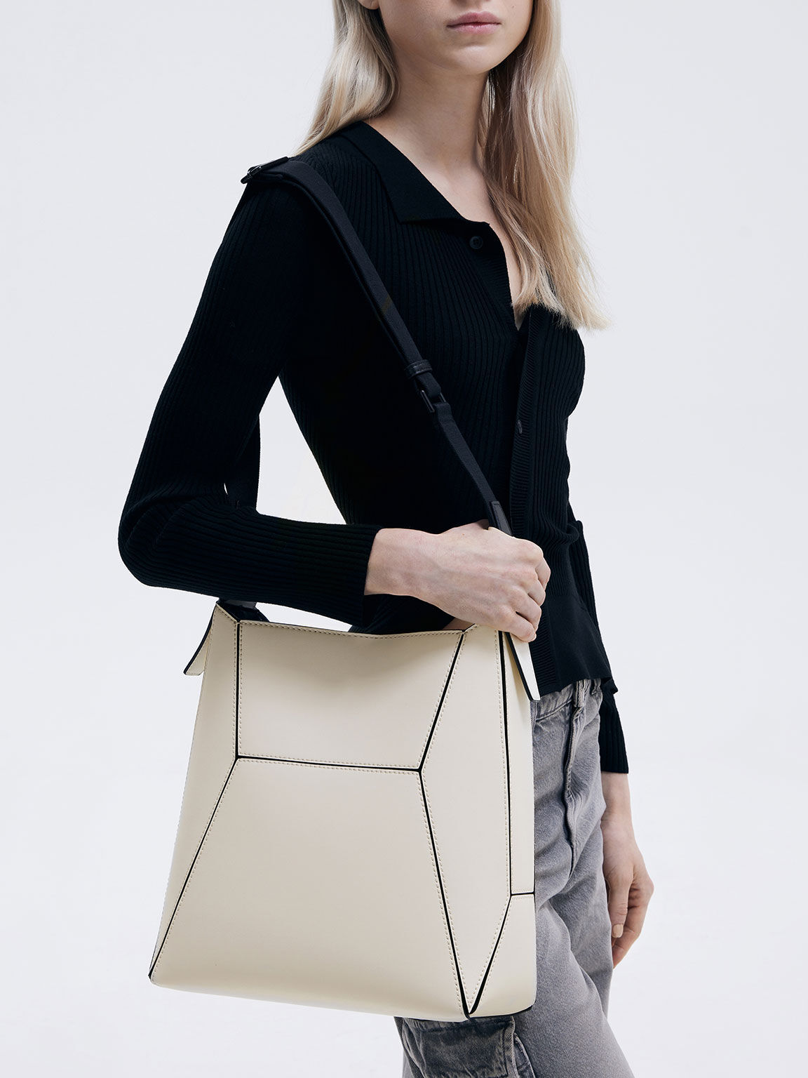 Nasrin Geometric Tote Bag Multi