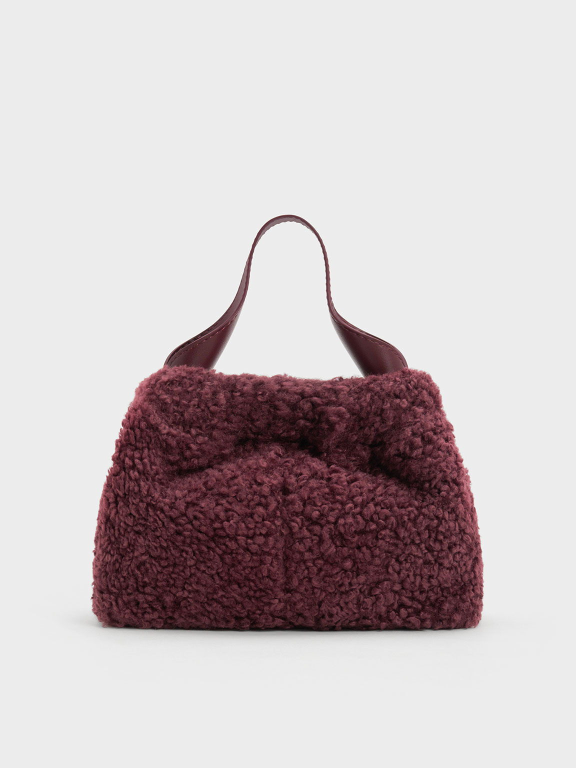 Charles and keith furry bag hotsell