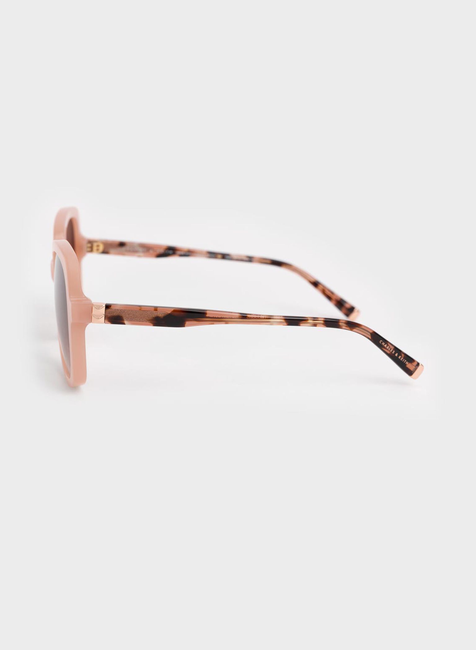 Recycled Acetate Butterfly Sunglasses, Pink, hi-res