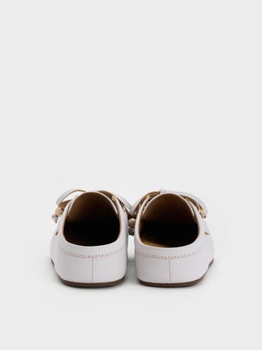 Gale 懶人穆勒鞋, 白色, hi-res