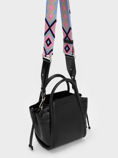 Ashby Slouchy Tote Bag, Black, hi-res