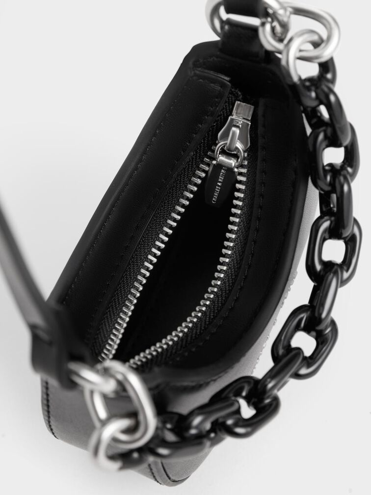 Charles & Keith Koi Chain Handle Ombre Mini Bag
