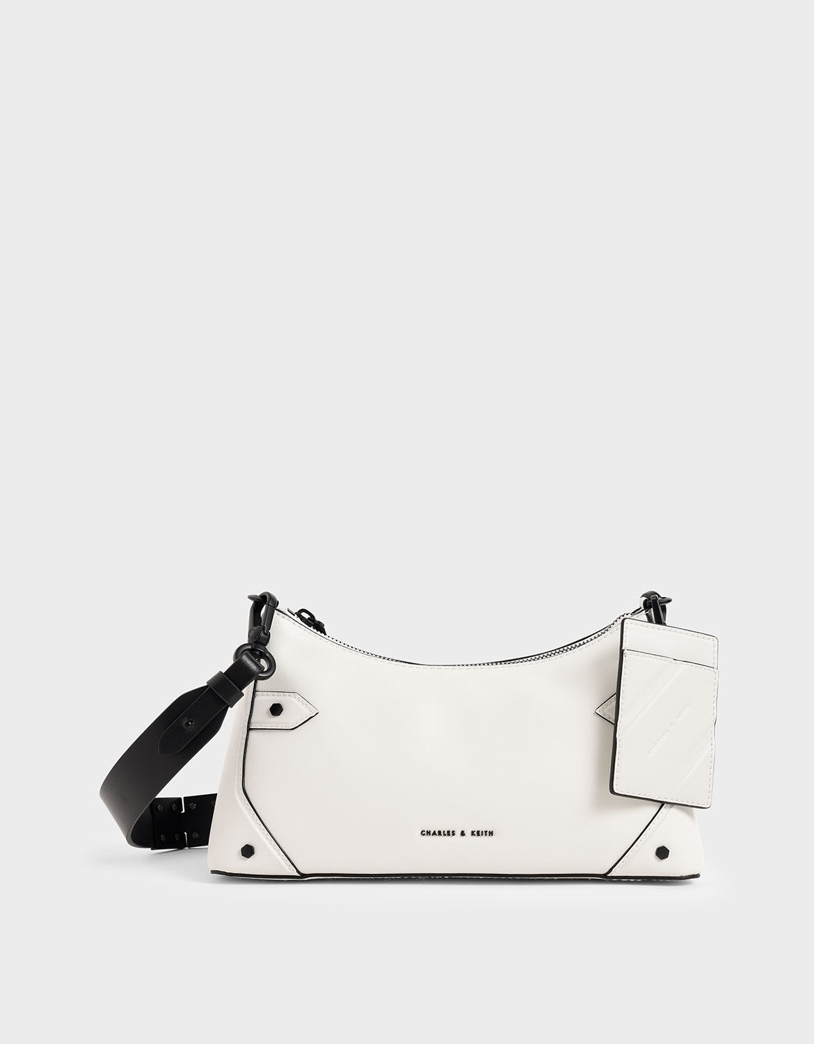 Charles and keith bag white clearance