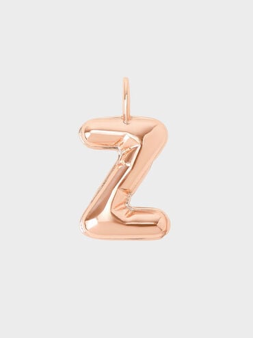 Alphabet 'Z' Charm, Rose Gold, hi-res