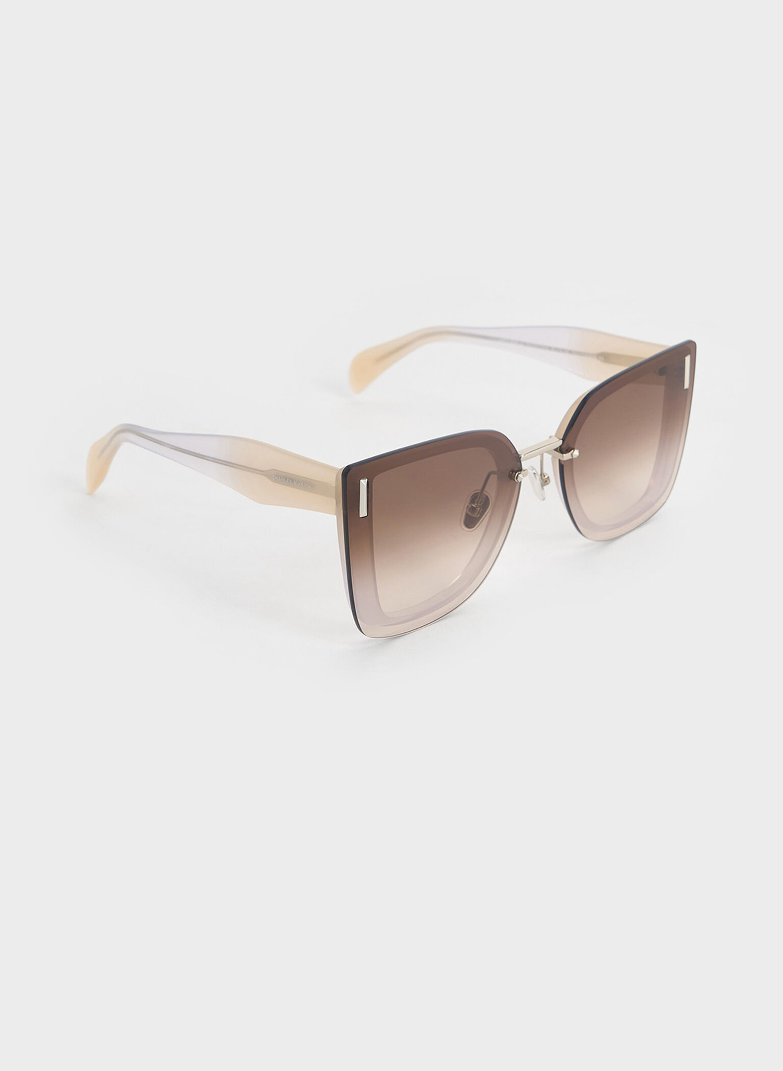 Gafas de sol Jill de acetato reciclado con forma geométrica de mariposa, Multicolor, hi-res