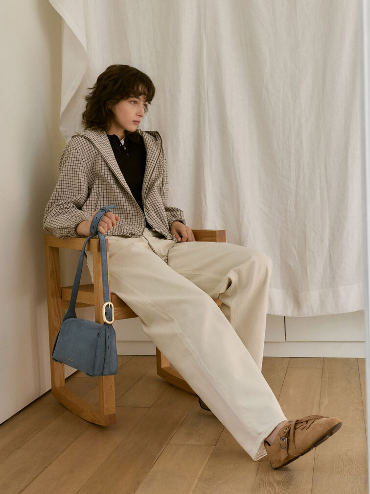 Aislin Shoulder Bag, Smoky Blue, hi-res