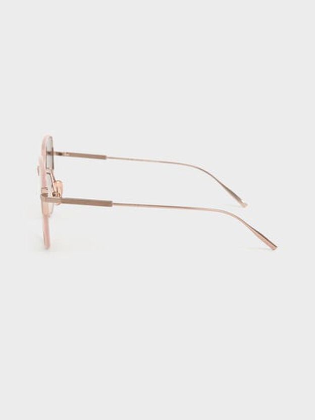 Seraphina Butterfly Sunglasses, Pink, hi-res