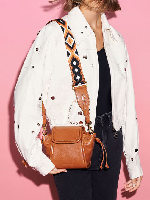 Mini Ashby Top Handle Bag, Tan, hi-res