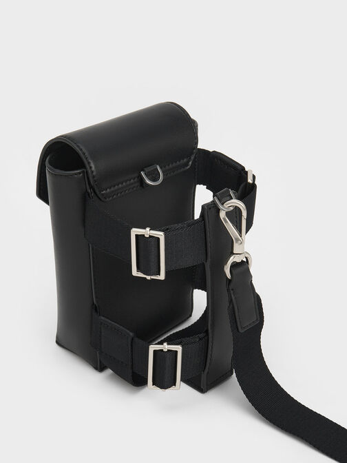 Austen Tumbler Crossbody Bag, Noir, hi-res