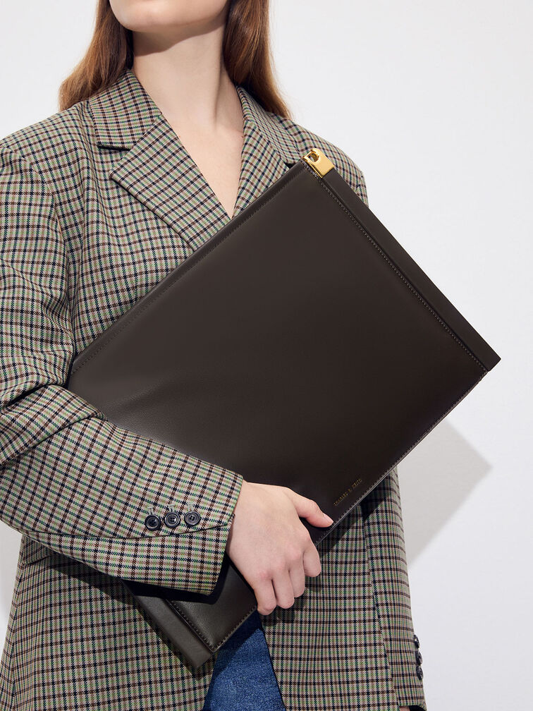 Ridley Slouchy Tote Bag, Dark Moss, hi-res