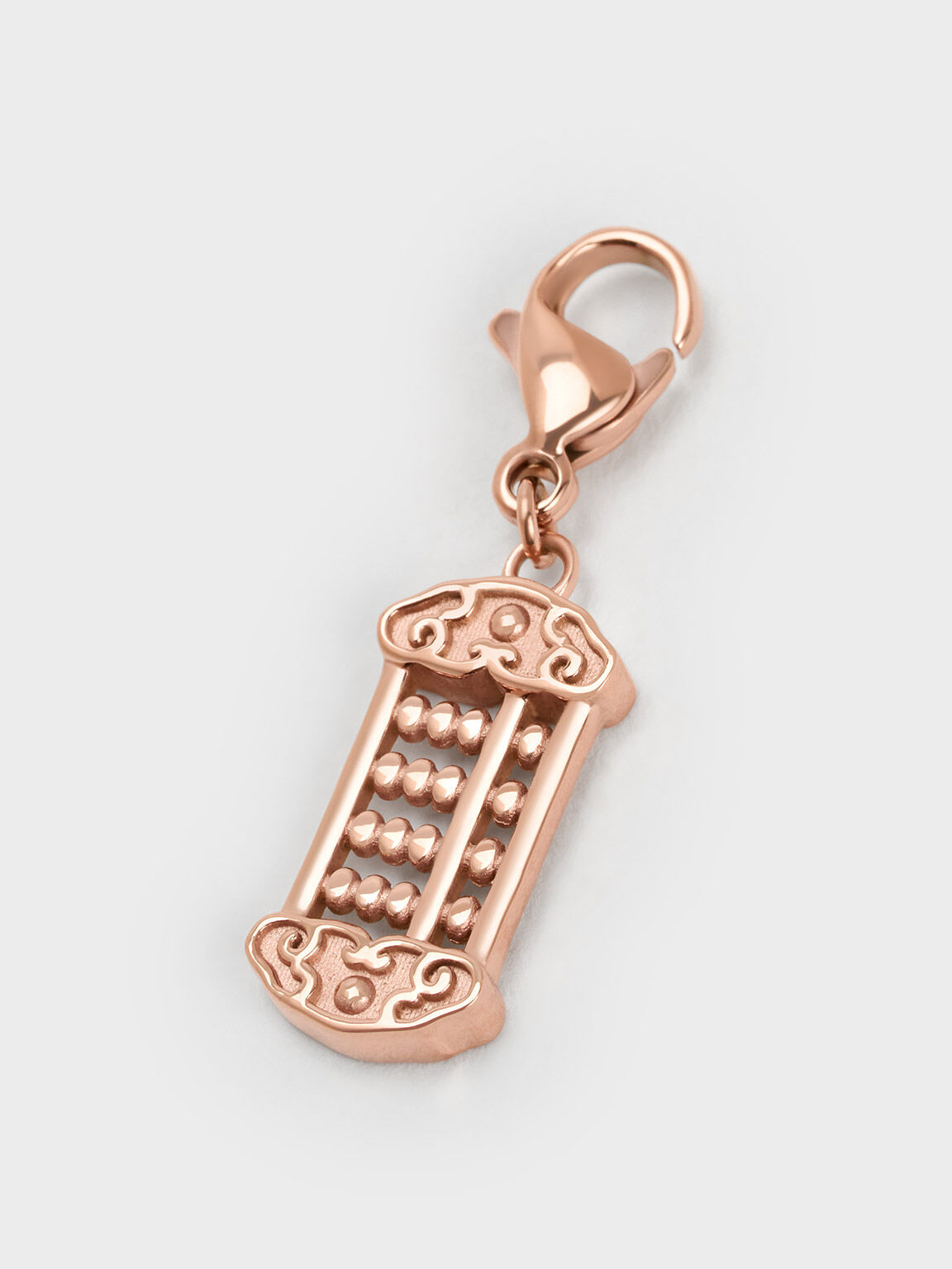 Abacus Charm, Rose Gold, hi-res