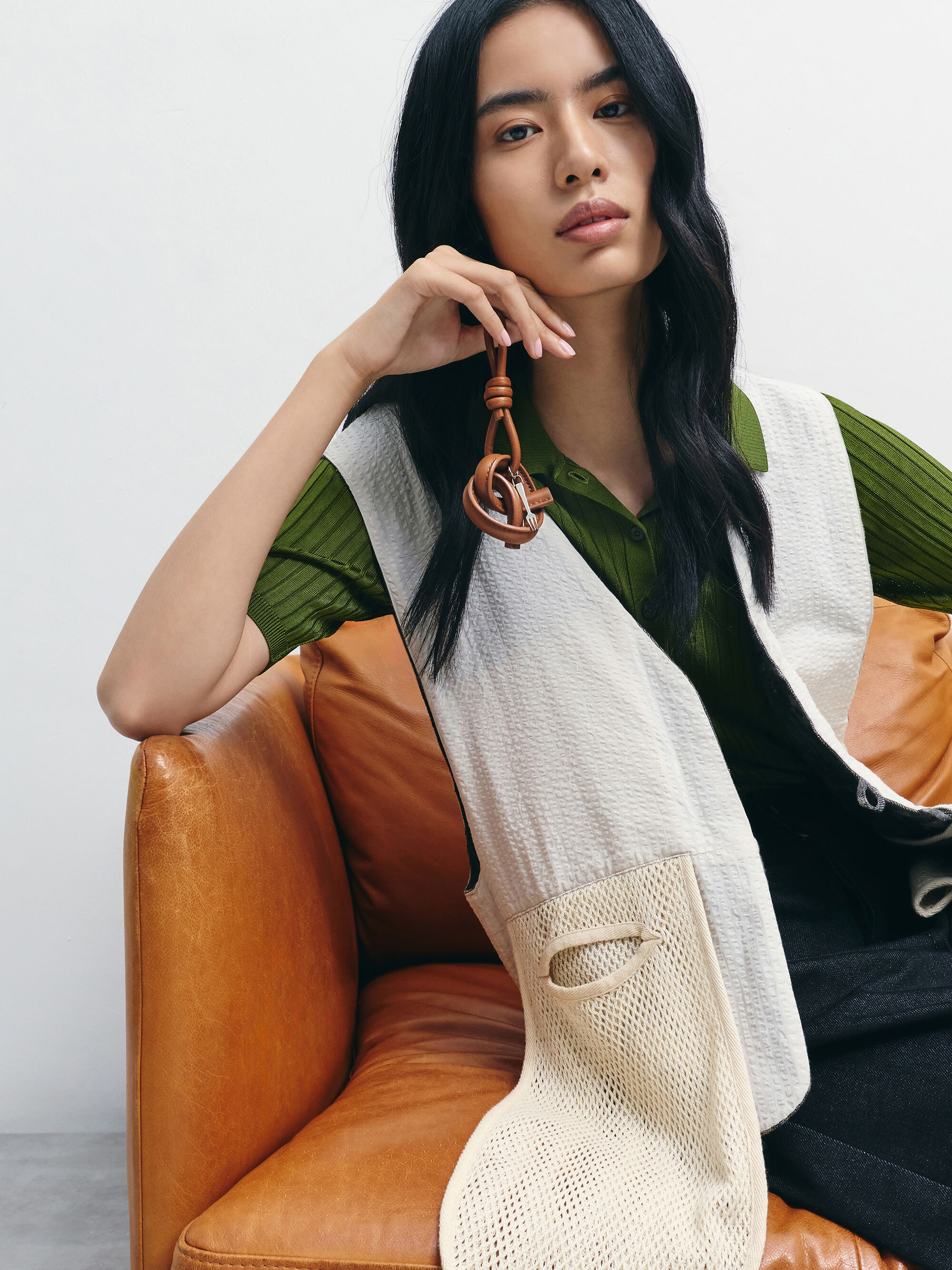 Maple Brown Pretzel Charm - Maple Brown - CHARLES & KEITH KH