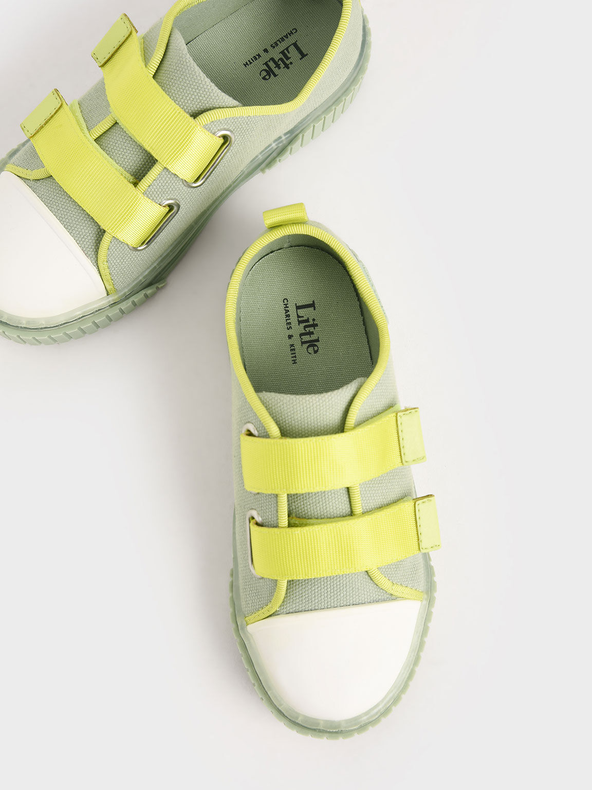Purpose Collection 2021: Girls' Organic Cotton Sneakers, Mint Green, hi-res