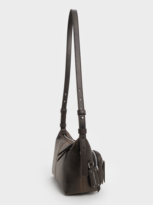 Bolso cruzado Thora con múltiples bolsillos, Multicolor, hi-res