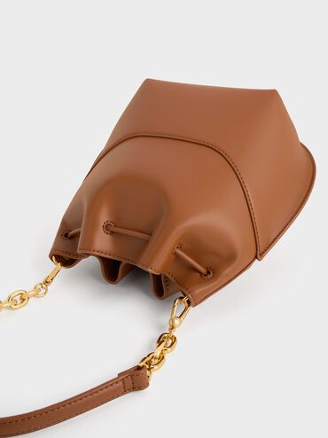 Cassiopeia Bucket Bag, Tan, hi-res