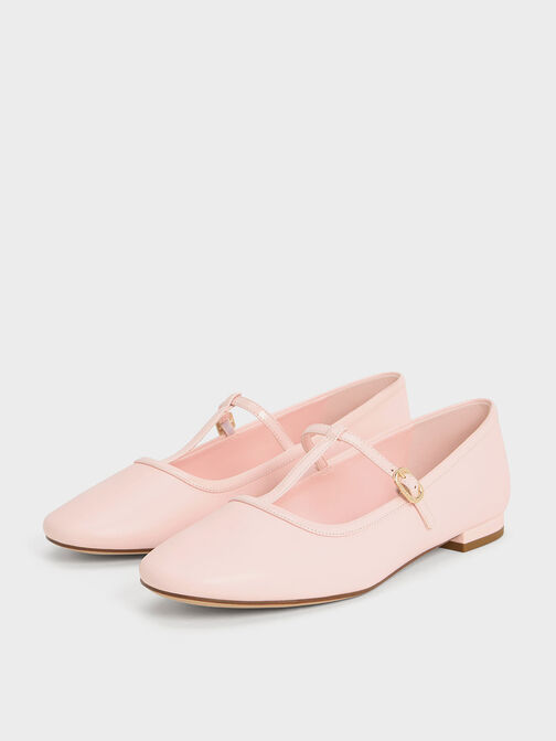 T字帶瑪莉珍鞋, 淺粉色, hi-res