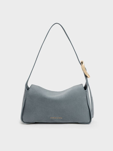 Sac port&eacute; &eacute;paule Aislin, Smoky Blue, hi-res