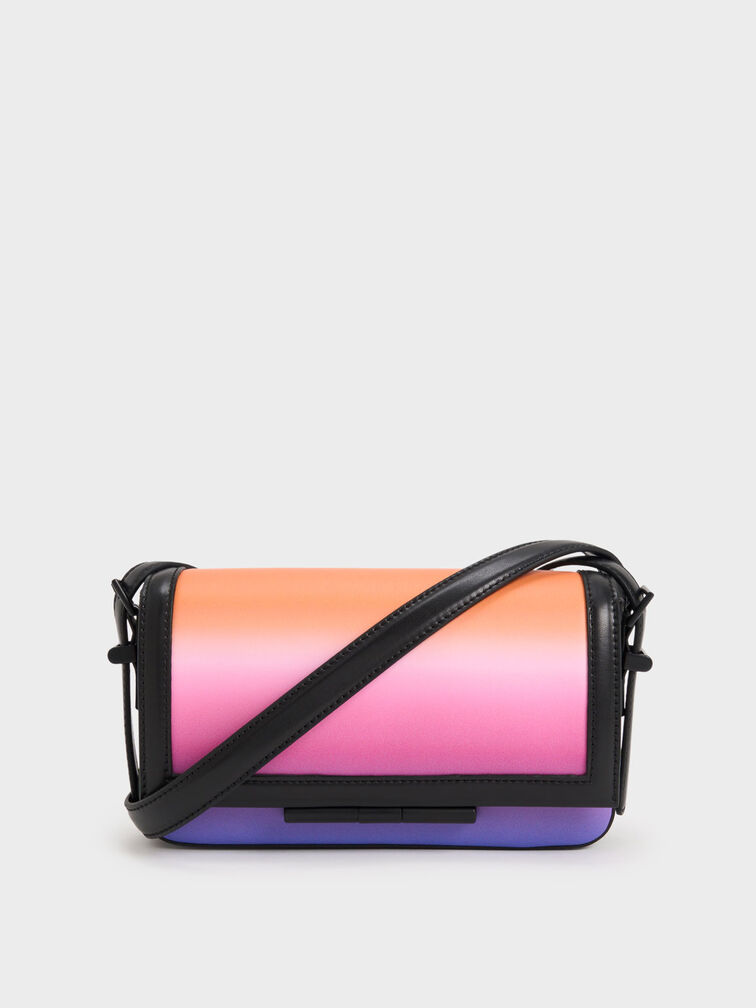 Cesia Holographic Crossbody Bag, Holographic, hi-res
