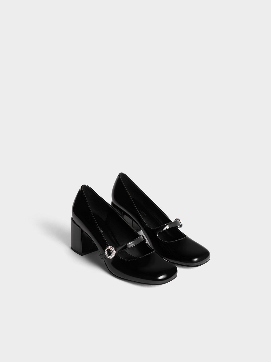 Embellished mary hotsell jane shoes