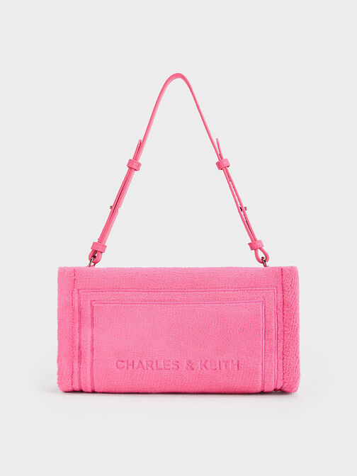 Bolso Loey texturizado, Rosa, hi-res