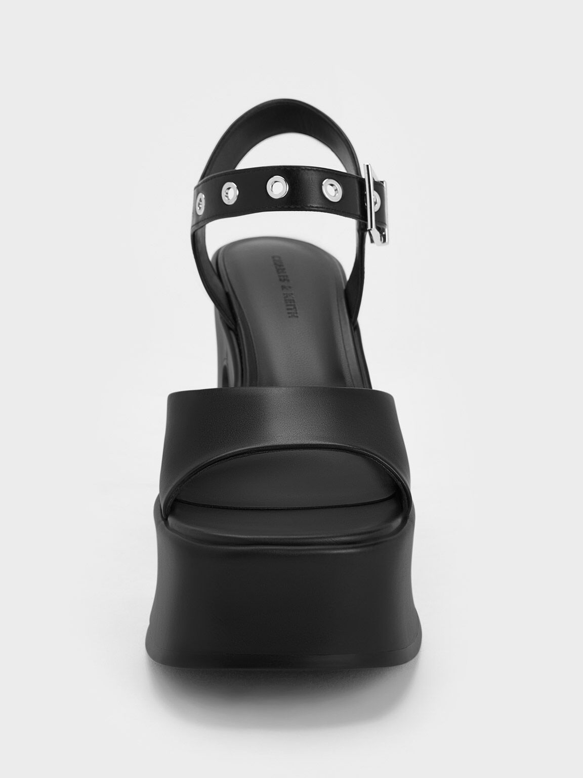 ALDO Tineviel Faux-leather Platform Sandals in Black | Lyst