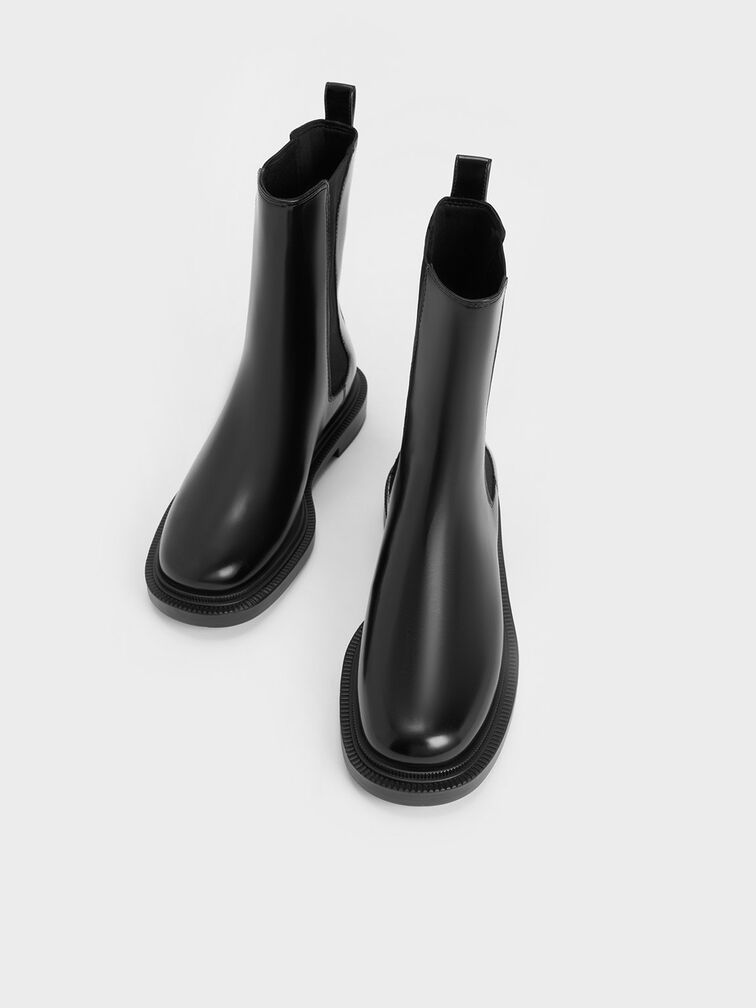 input ihærdige september Black Classic Chelsea Boots - CHARLES & KEITH US