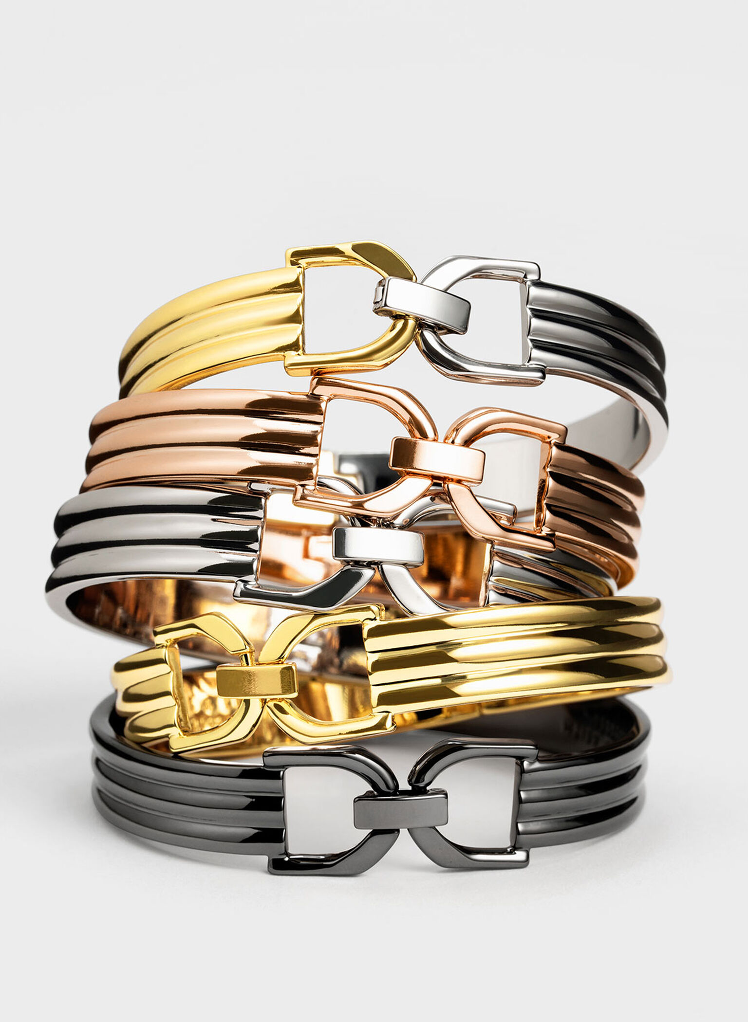 Gabine Cuff Bracelet, Rose Gold, hi-res