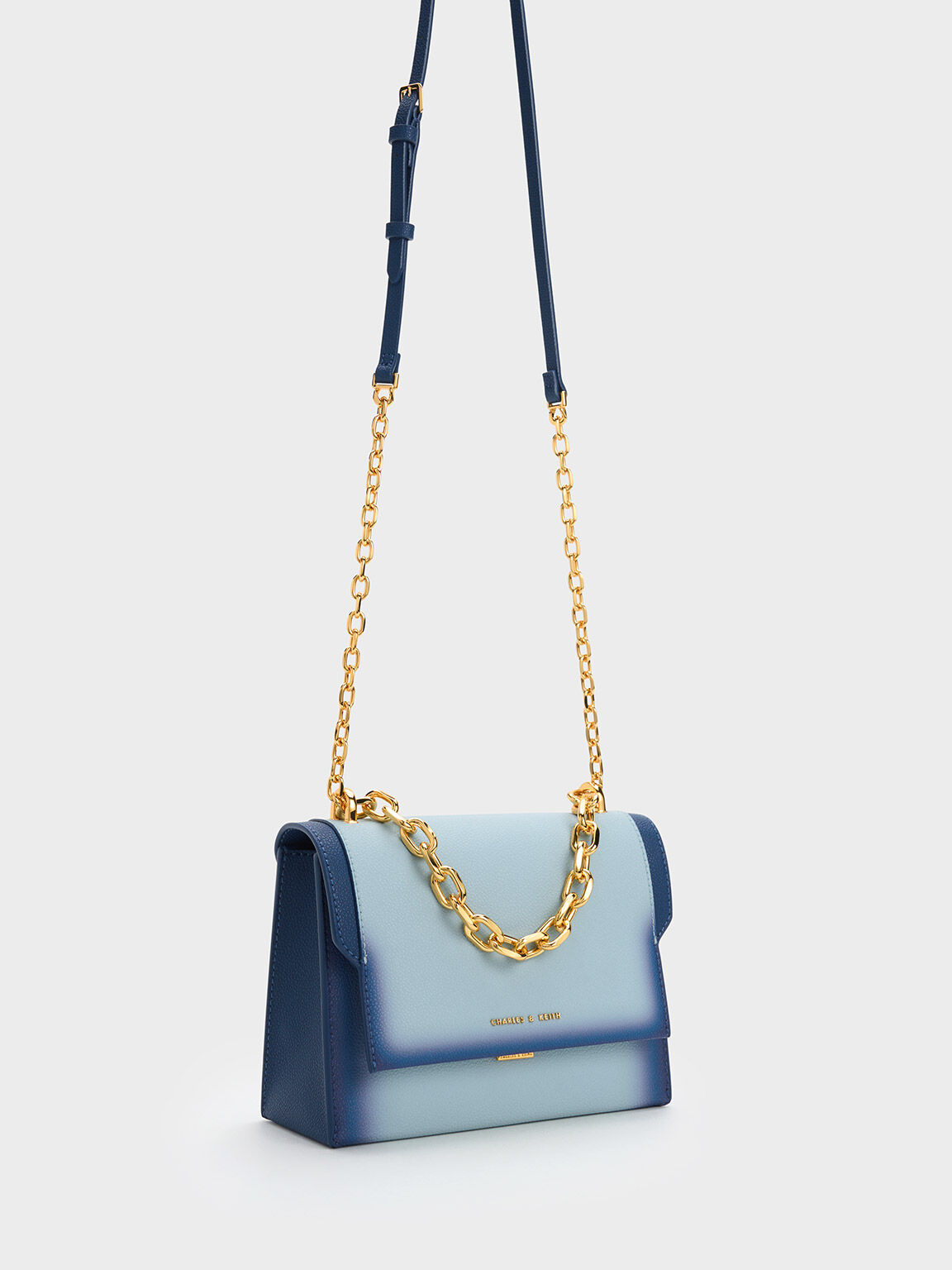 Charles & keith best sale front flap crossbody bag