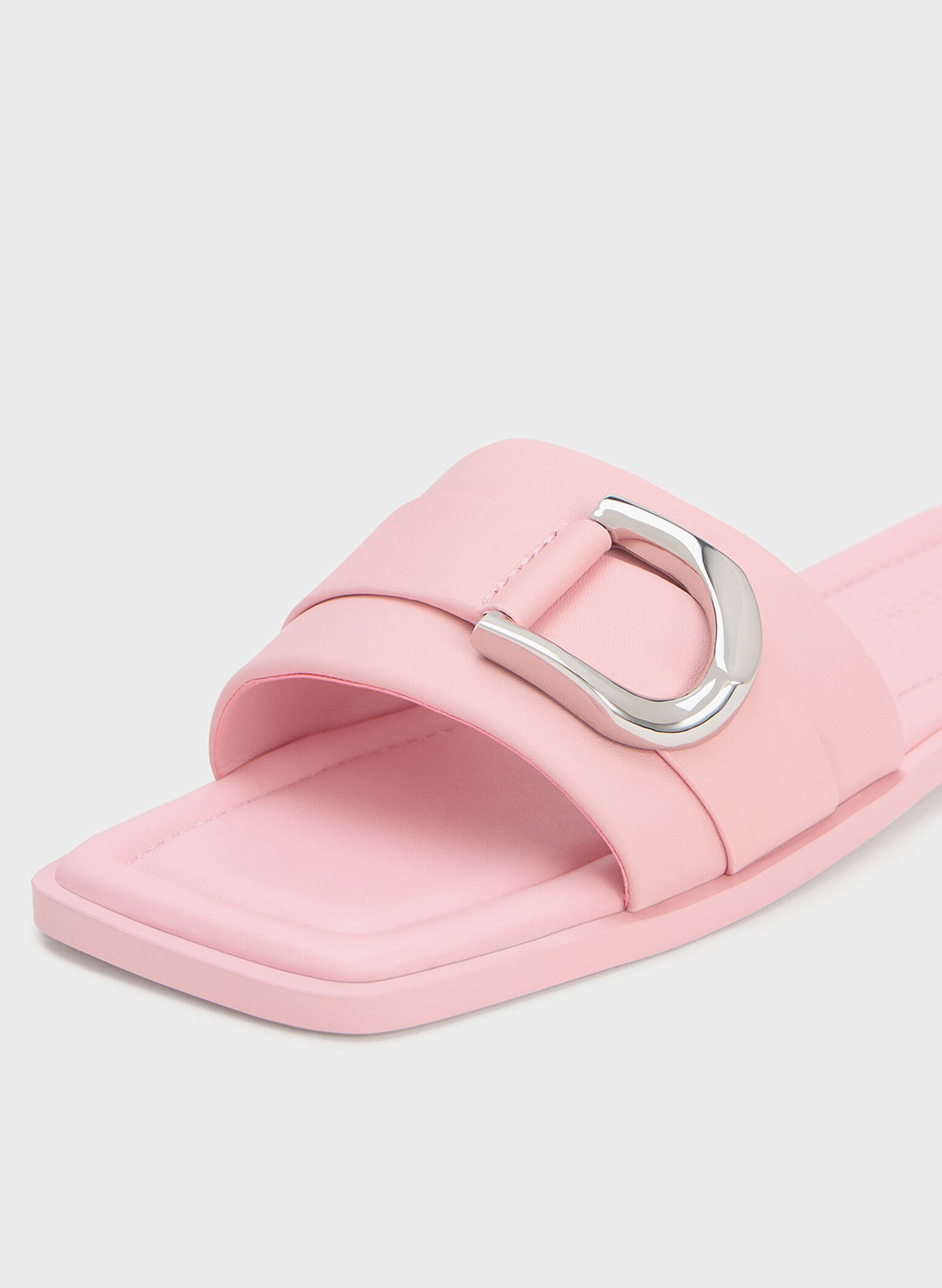 Sandalias Gabine de cuero, Rosa, hi-res