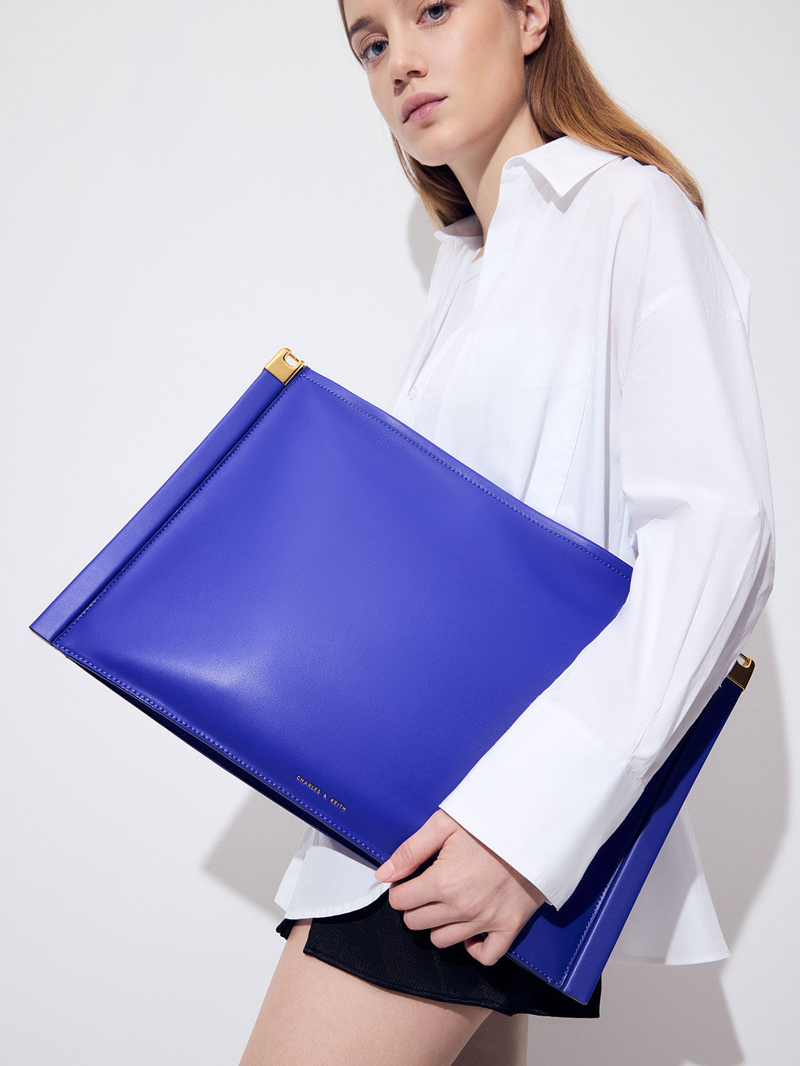 Ridley Slouchy Tote Bag, Cobalt, hi-res