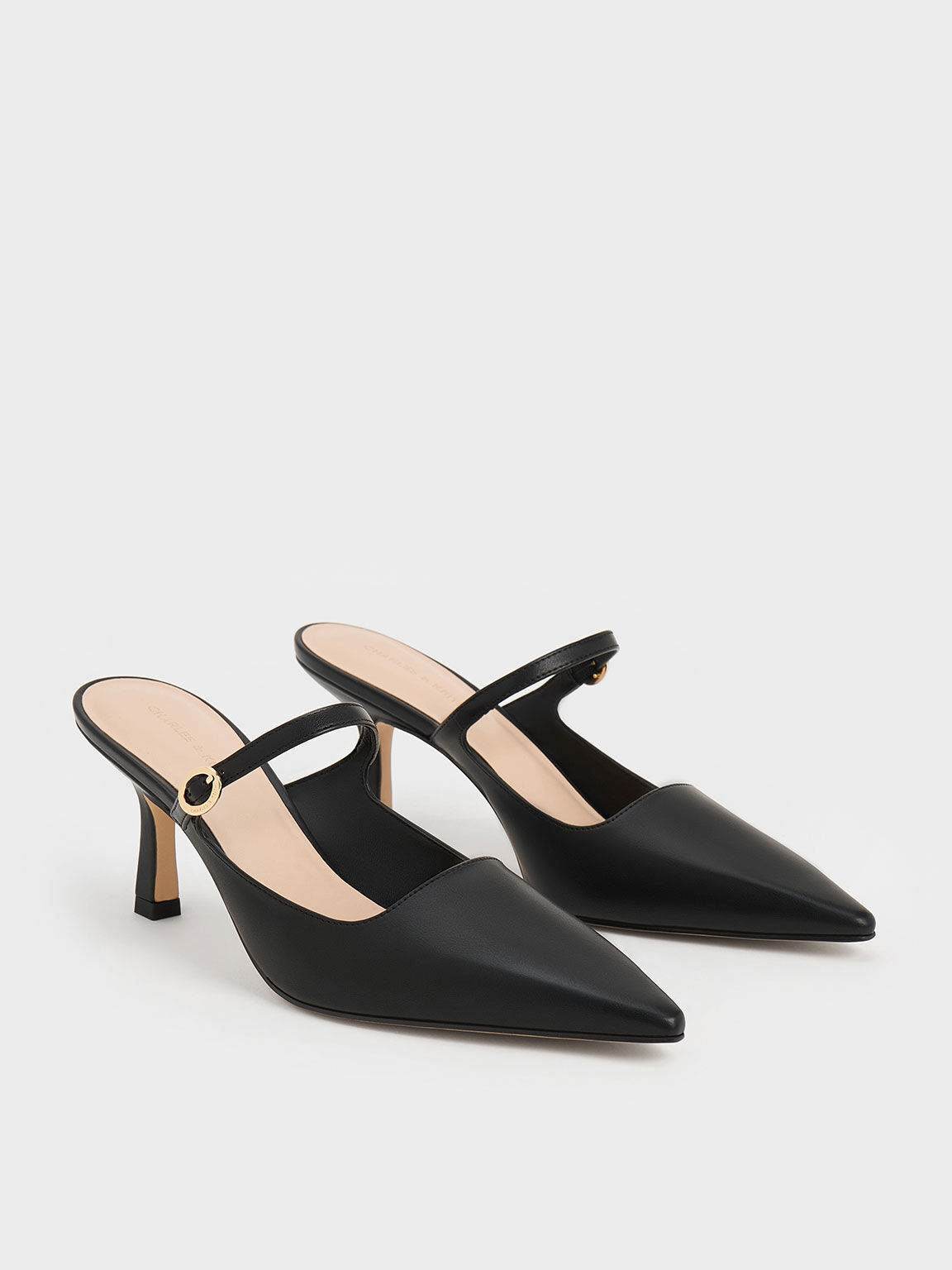 Low heel mule shoes discount