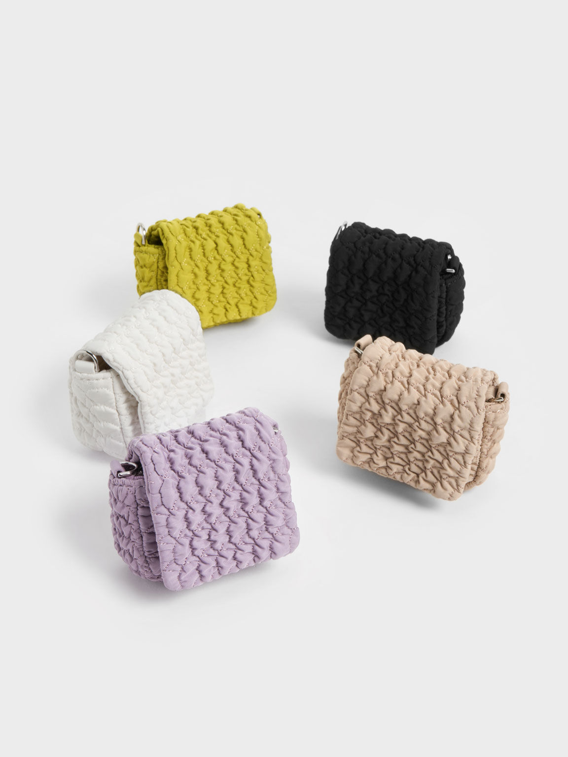 Ruched mini bag sales