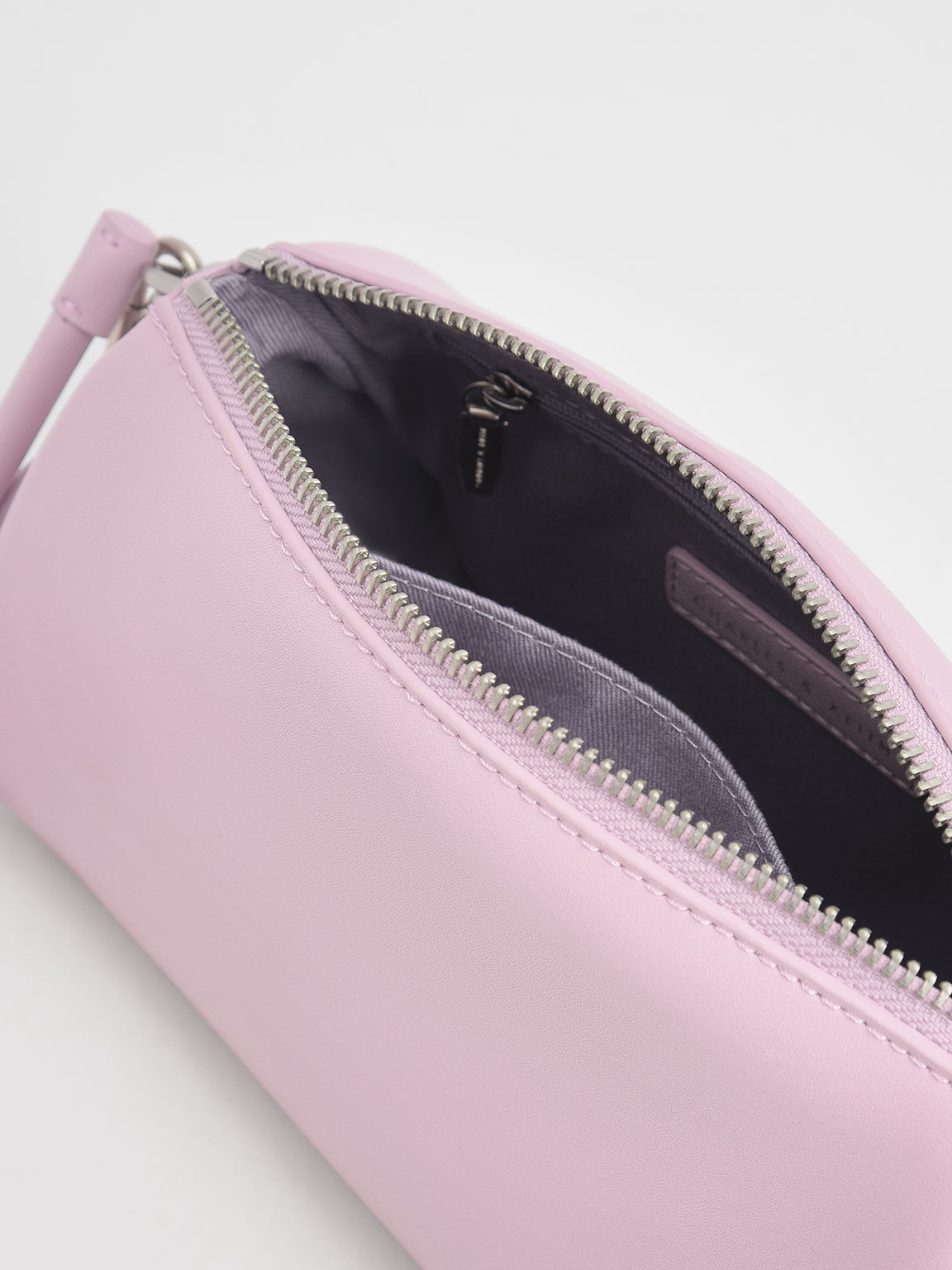 Knotted Handle Shoulder Bag, Lilac, hi-res