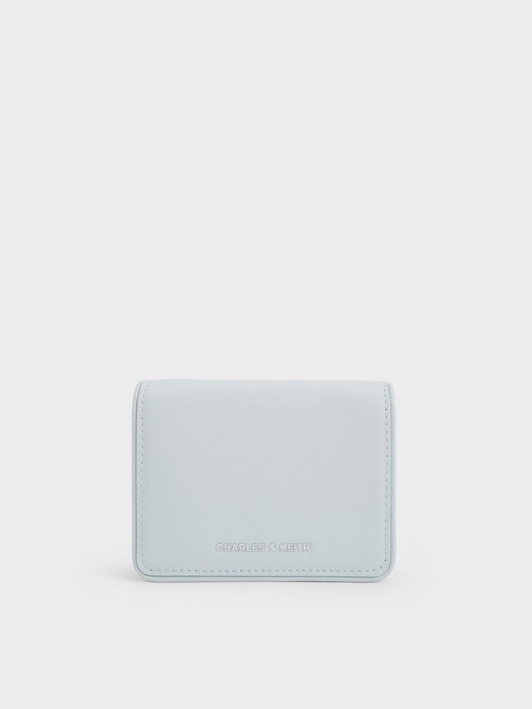 Lyla Knotted-Strap Wallet, Sea Salt Blue, hi-res