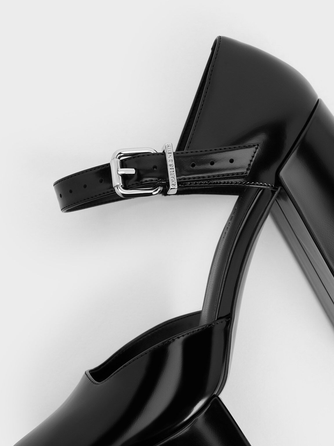 Black Box Shayla D Orsay Platform Pumps CHARLES KEITH AU