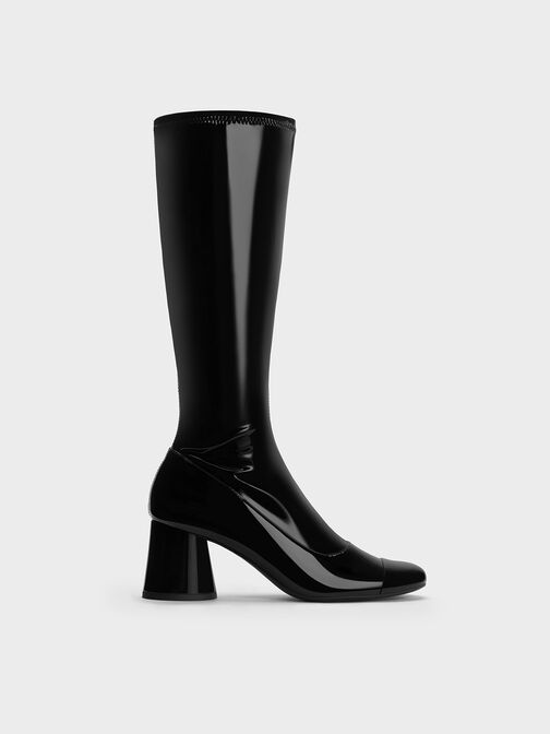 Coco Knee-High Boots, Black Box, hi-res